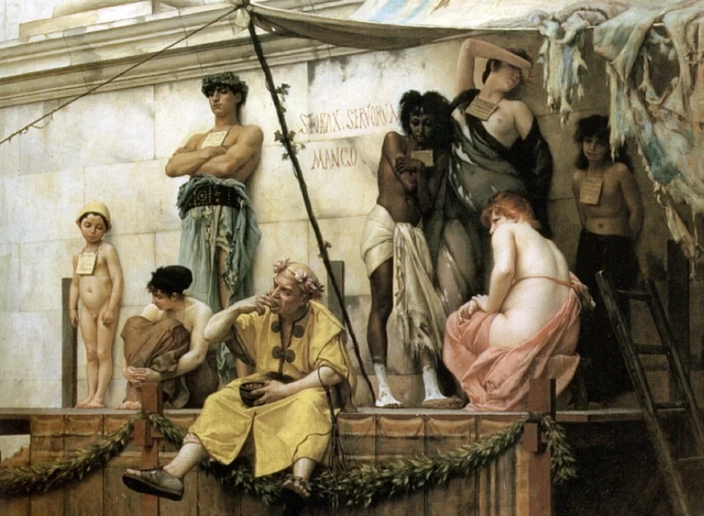 Il mercato degli schiavi